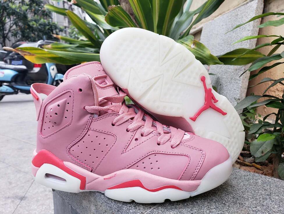 Air Jordan 6 Tinker Pink Red Shoes - Click Image to Close